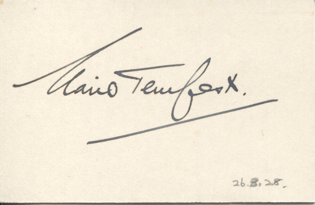 TEMPEST — Fine Signature | Sophie Dupré Autographs