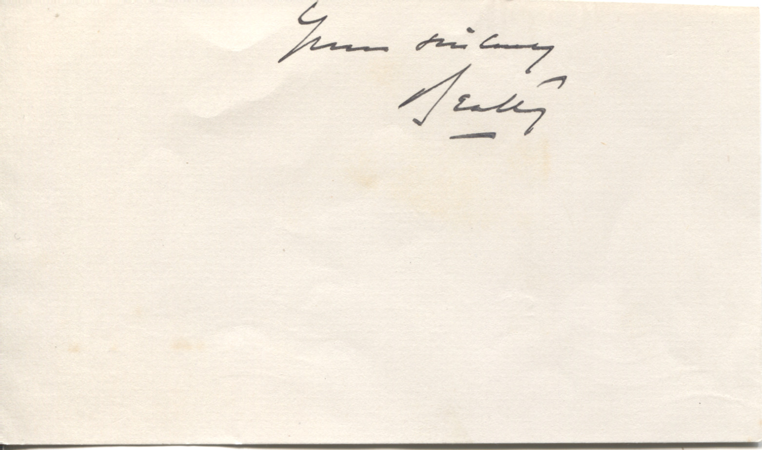 BEATTY — Fine signature from the bottom of Typed Letter Signed, | Sophie Dupré Autographs