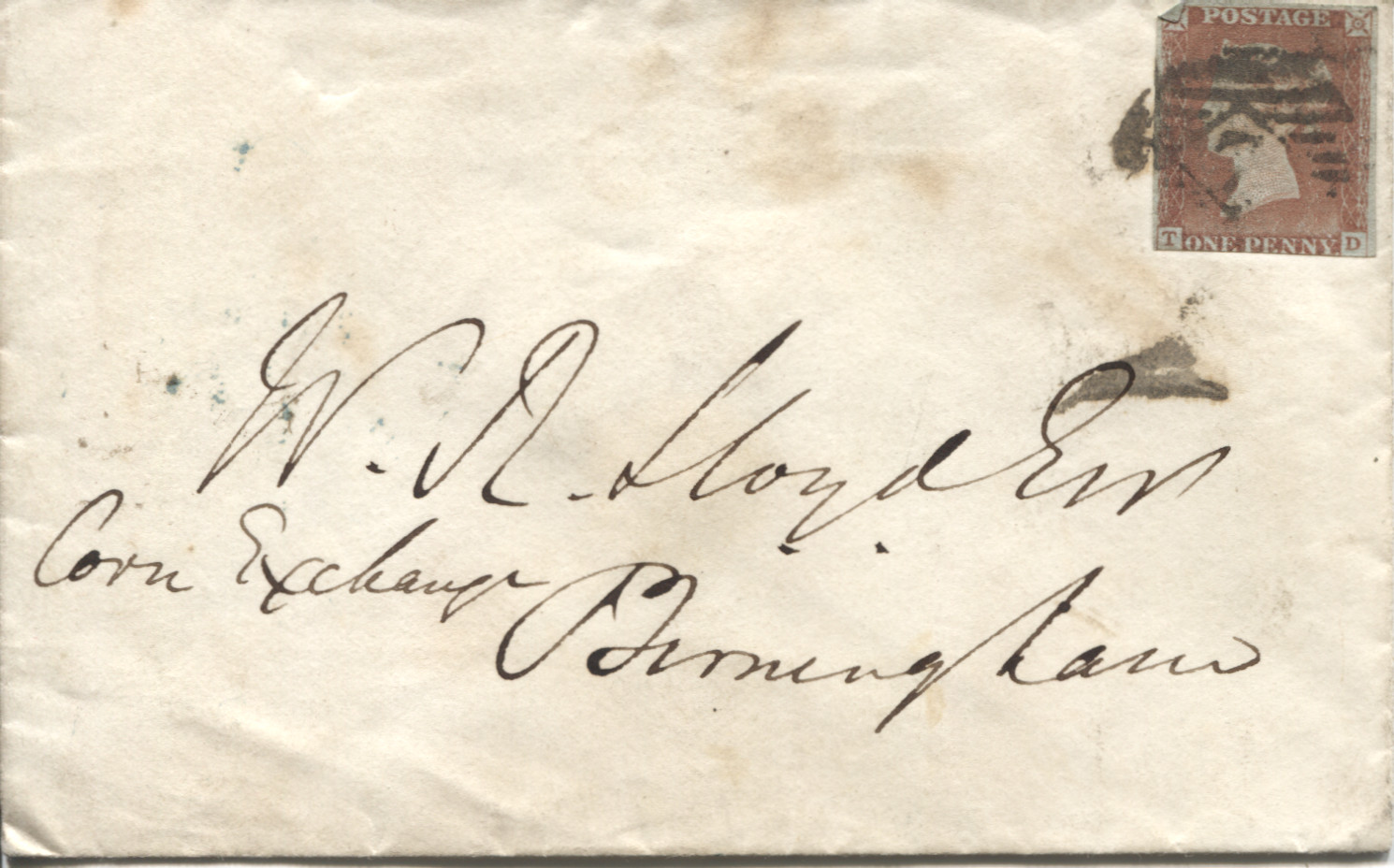 BLESSINGTON — Unsigned Autograph Envelope | Sophie Dupré Autographs