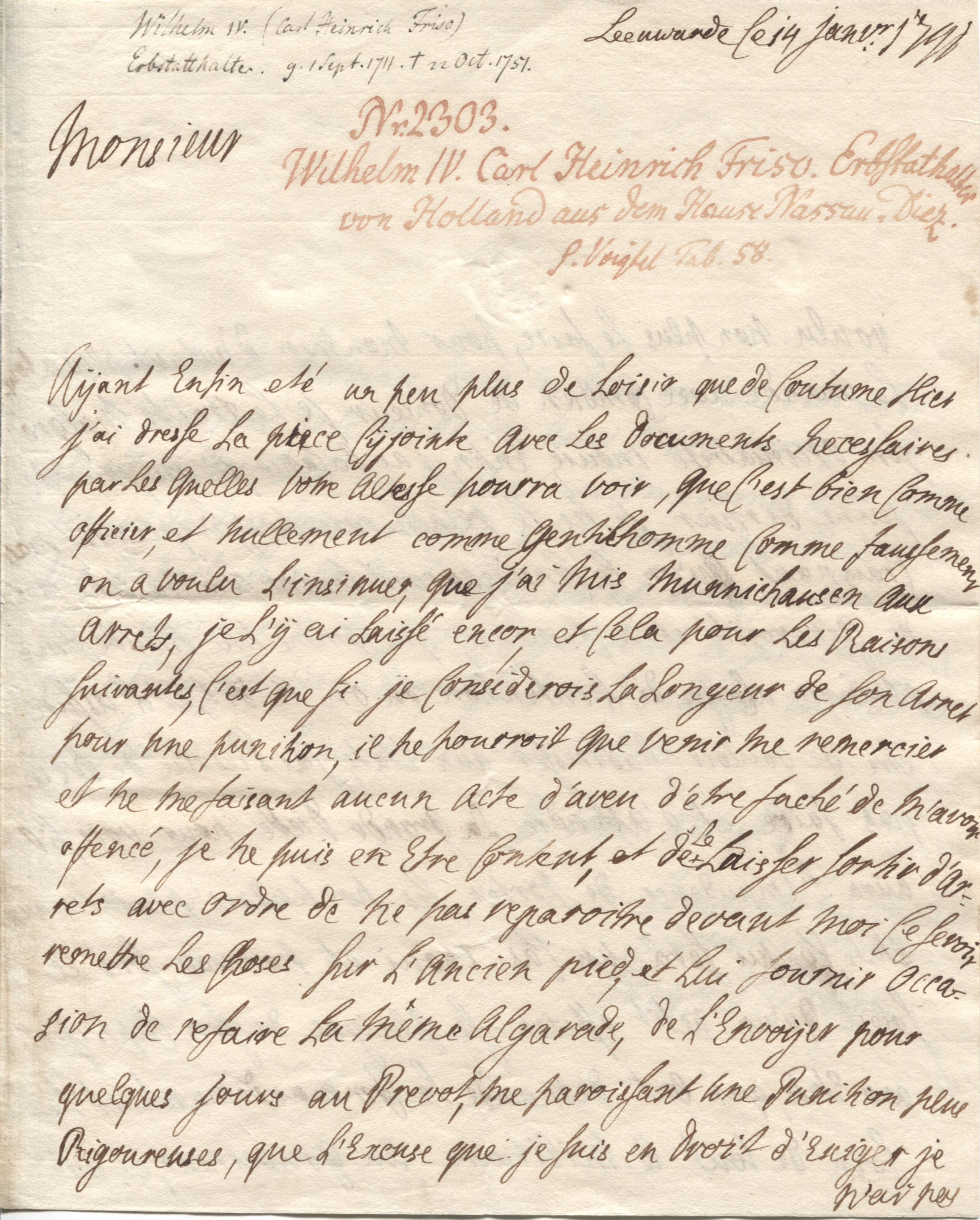 WILLIAM IV — Fine Autograph Letter Signed in French with translation | Sophie Dupré Autographs