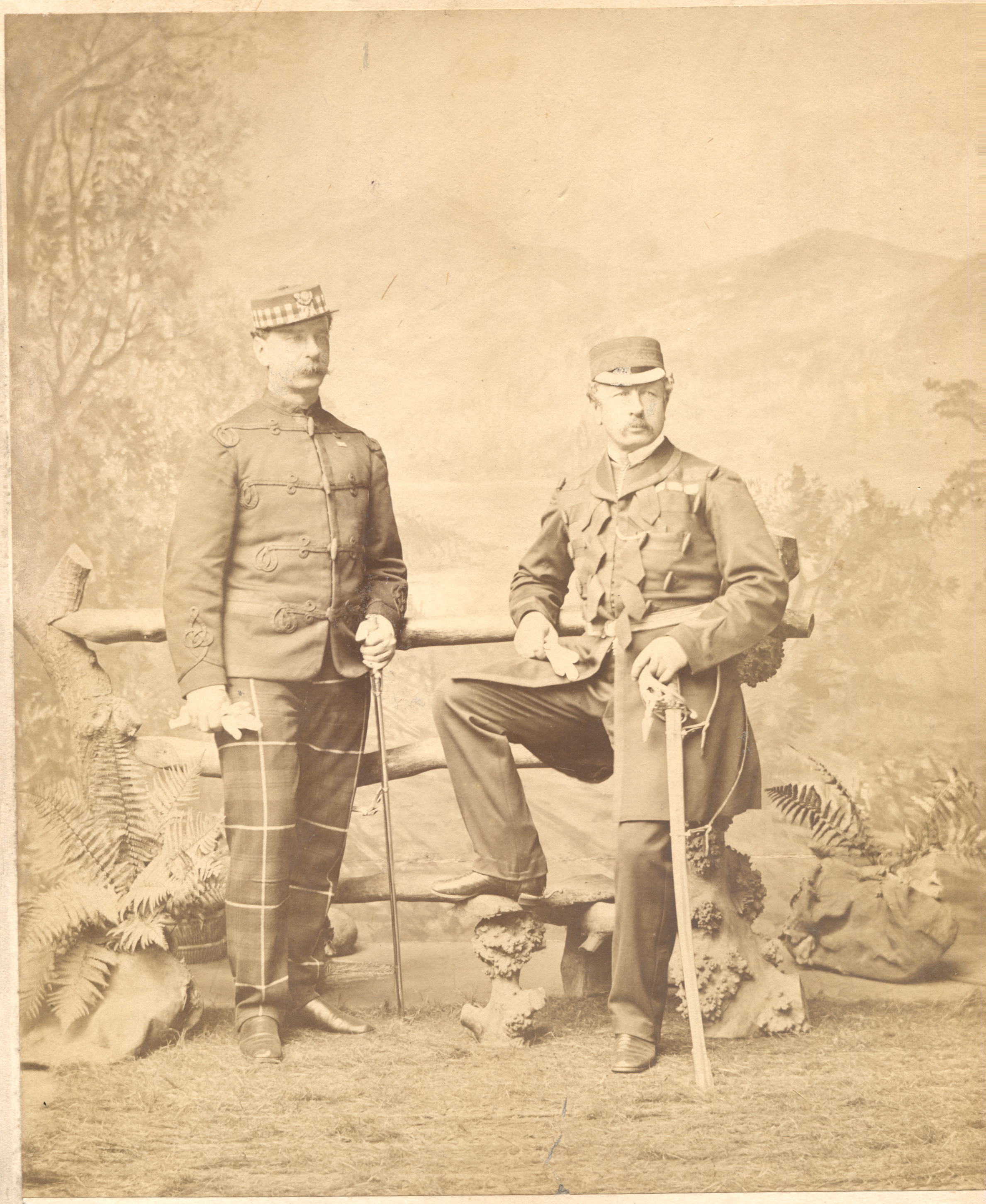 [WOLSELEY — Large format unsigned Vintage Sepia Photograph by Collier and Park of Inverness | Sophie Dupré Autographs