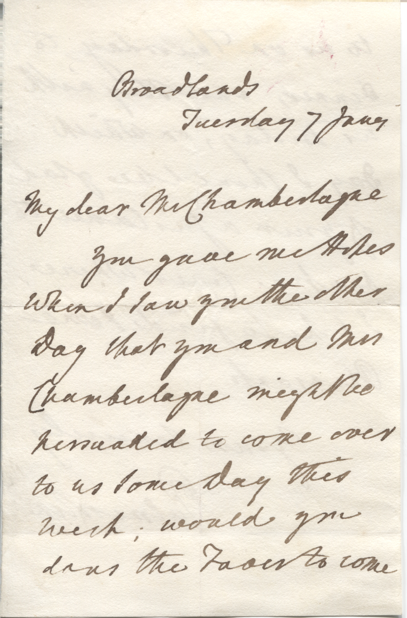 PALMERSTON — Fine Autograph Letter Signed to Mr Chamberlayne | Sophie Dupré Autographs