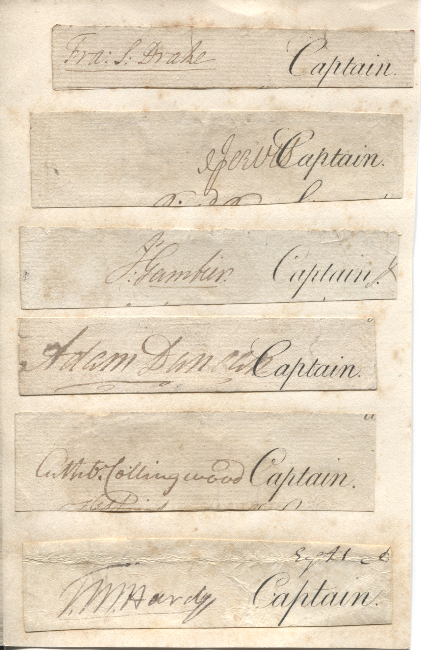 DRAKE — Fine collection of signatures from similar documents | Sophie Dupré Autographs