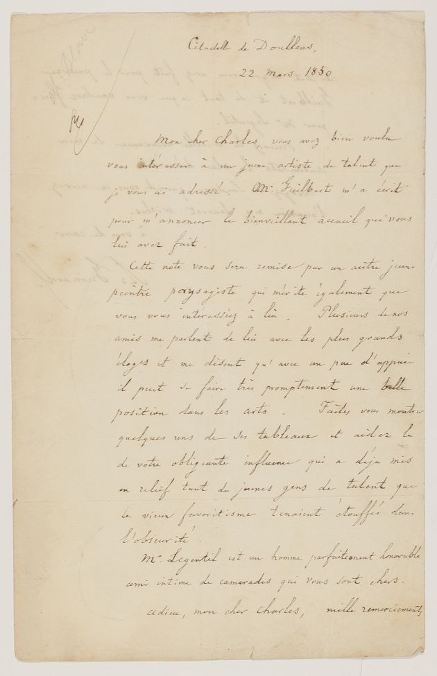 GUINARD — Autograph Letter Signed, in French with translation, | Sophie Dupré Autographs