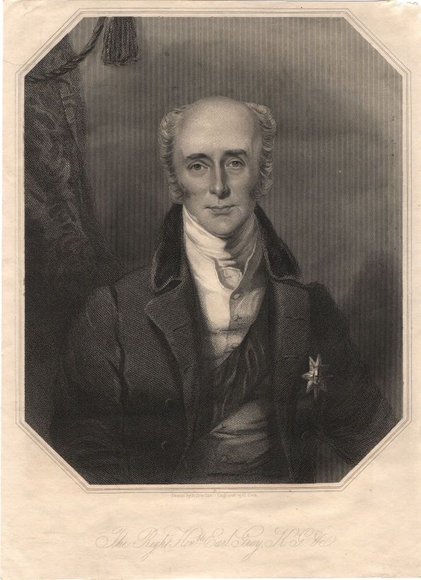 [GREY — Group of 5 different engraved portraits, all half length, | Sophie Dupré Autographs
