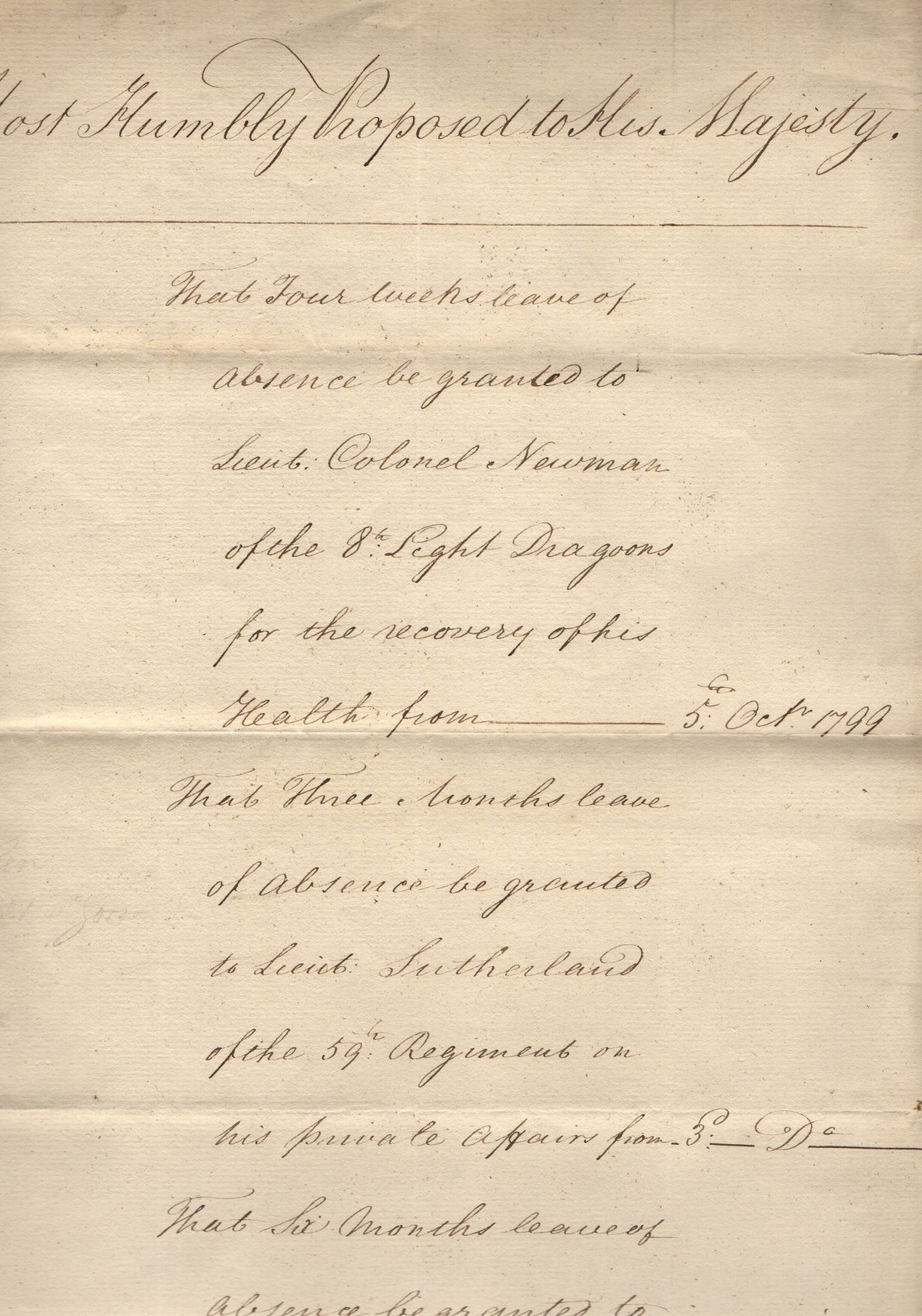 FAWCETT — Finely penned document signed and inscribed by him | Sophie Dupré Autographs