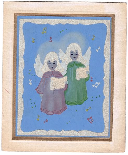 BORI — Christmas Card signed and inscribed | Sophie Dupré Autographs