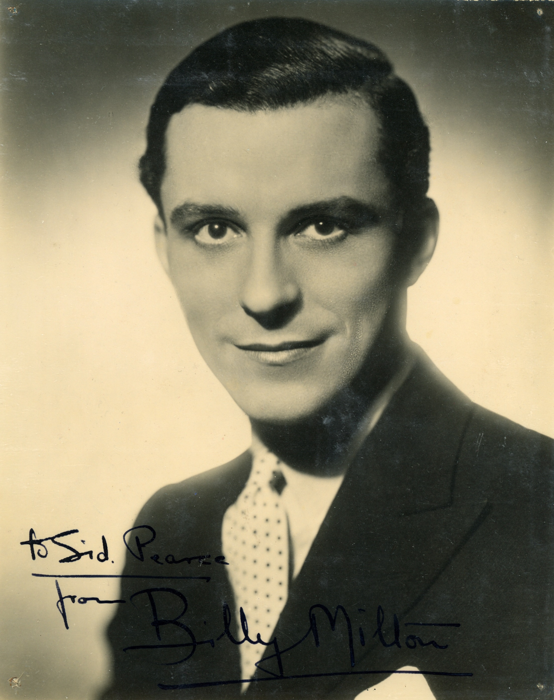 MILTON — Portrait photo, signed and inscribed, | Sophie Dupré Autographs