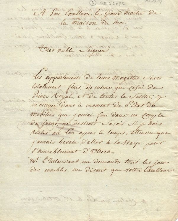 [LOUIS — Autograph Letter Signed, in French, signed 'Charpentier', addressed to M. de Sénégra, | Sophie Dupré Autographs