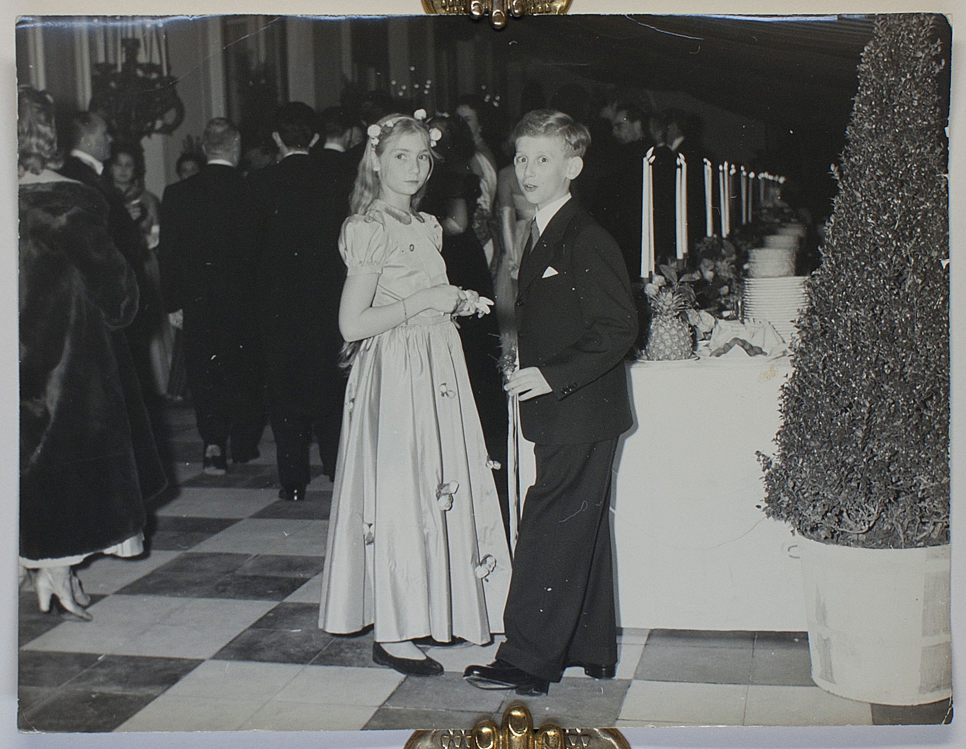 [ANCONA — Charming unsigned press photo by Interfoto of Milan and Venice, | Sophie Dupré Autographs