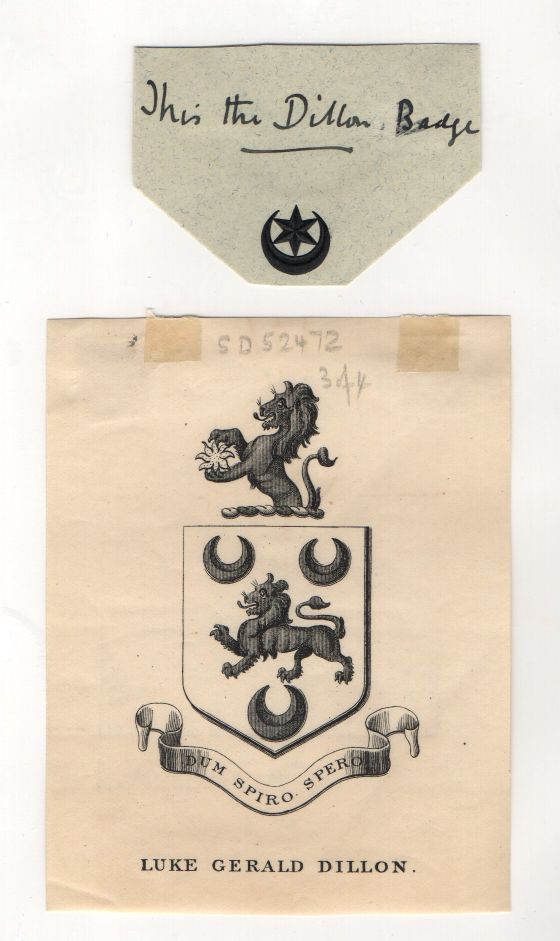 DILLON — Autograph Letter Signed to Colonel D.F. Franklin, | Sophie Dupré Autographs