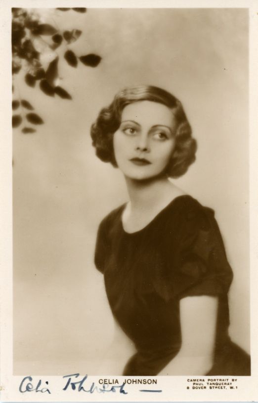 JOHNSON — Early postcard photo by Paul Tanqueray, signed, | Sophie Dupré Autographs