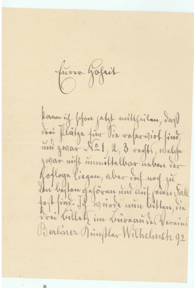 HARRACH — Autograph letter signed in his attractive hand, | Sophie Dupré Autographs