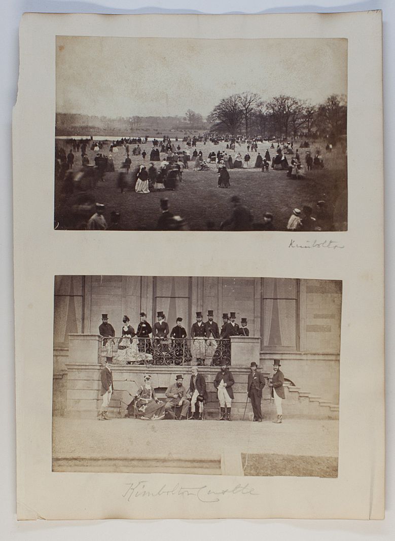 [MANCHESTER — Pair of fine photographs of their seat Kimbolton Castle, Huntingdonshire, | Sophie Dupré Autographs