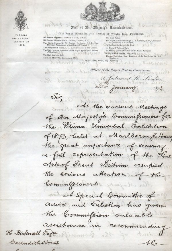 EDWARD VII — Letter Signed 'Albert Edward' when Prince of Wales, | Sophie Dupré Autographs