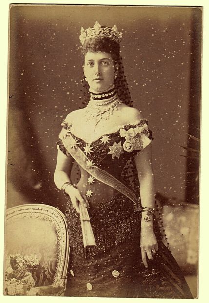 [ALEXANDRA — Cabinet portrait photo unsigned, by Alexander Bassano of Old Bond Street, | Sophie Dupré Autographs