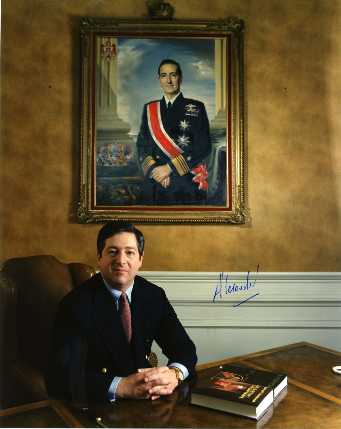 ALEXANDER — Fine Colour Portrait Photograph Signed, | Sophie Dupré Autographs