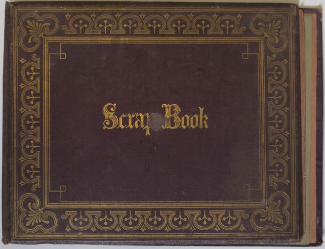 GEORGE V — Scrap Book Covers, signed, inscribed and dated by the young Prince George | Sophie Dupré Autographs