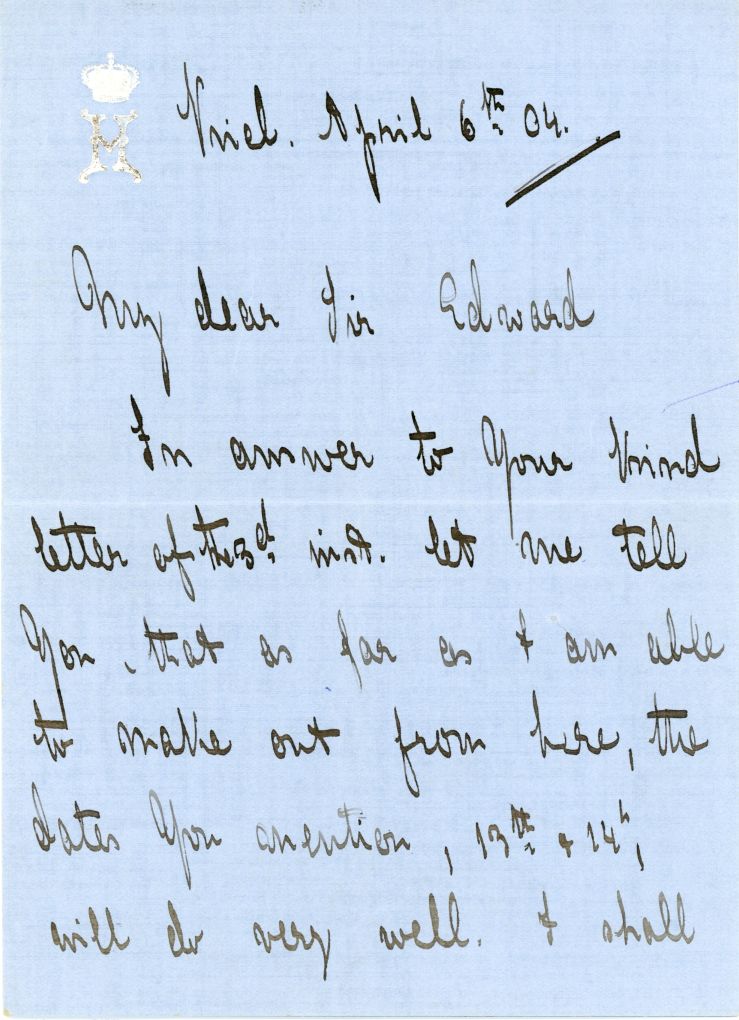 HENRY — Autograph Letter Signed, in English, to Sir Edward Hobart SEYMOUR, | Sophie Dupré Autographs