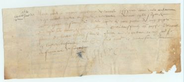 CAJARC — Document in French, with translation, signed, | Sophie Dupré Autographs