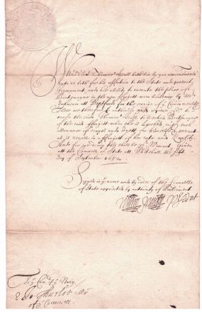 PUREFOY — Document signed as President | Sophie Dupré Autographs
