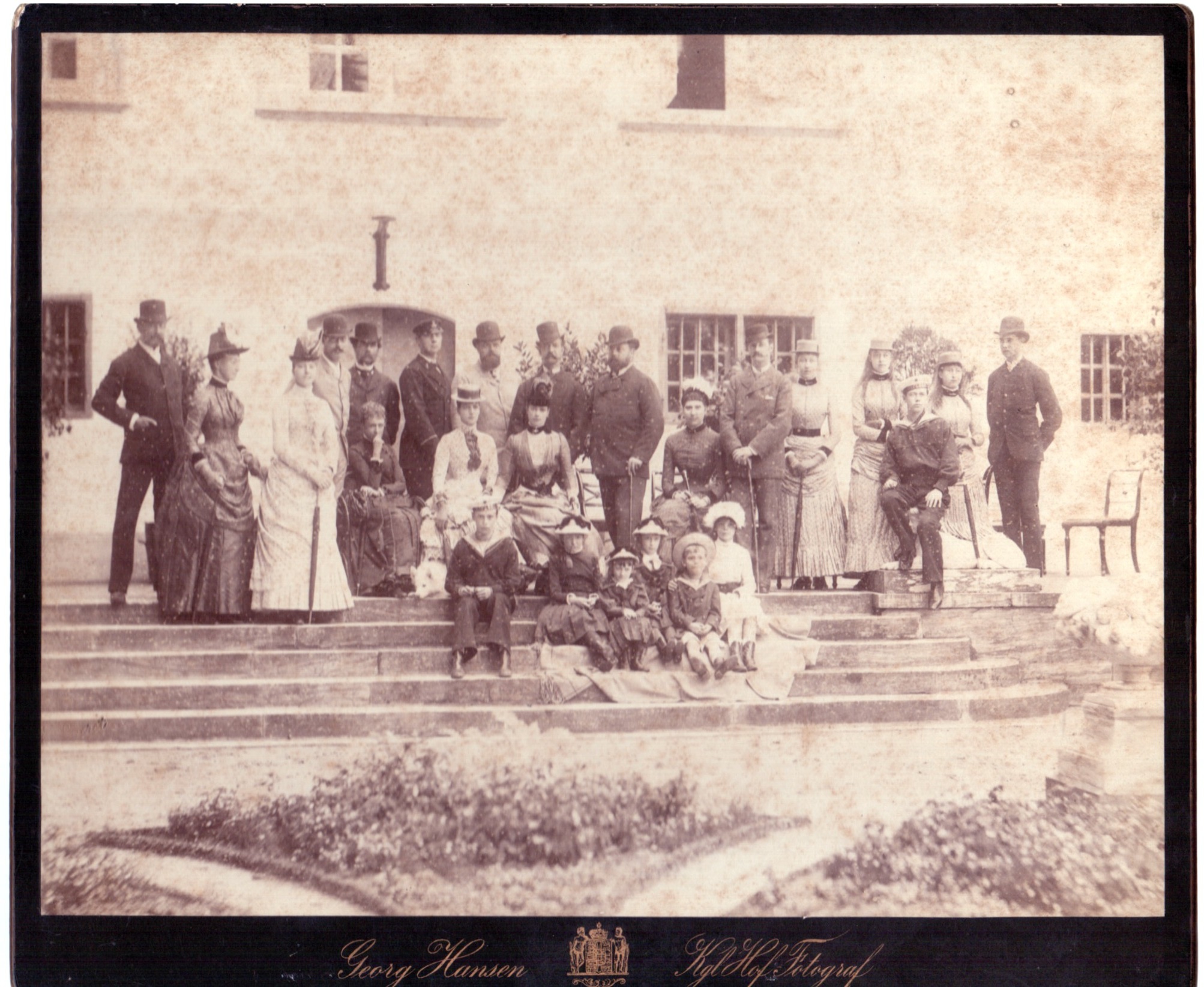 [CHRISTIAN IX — Fine unsigned Group Photograph, by Georg Hansen of Copenhagen, | Sophie Dupré Autographs