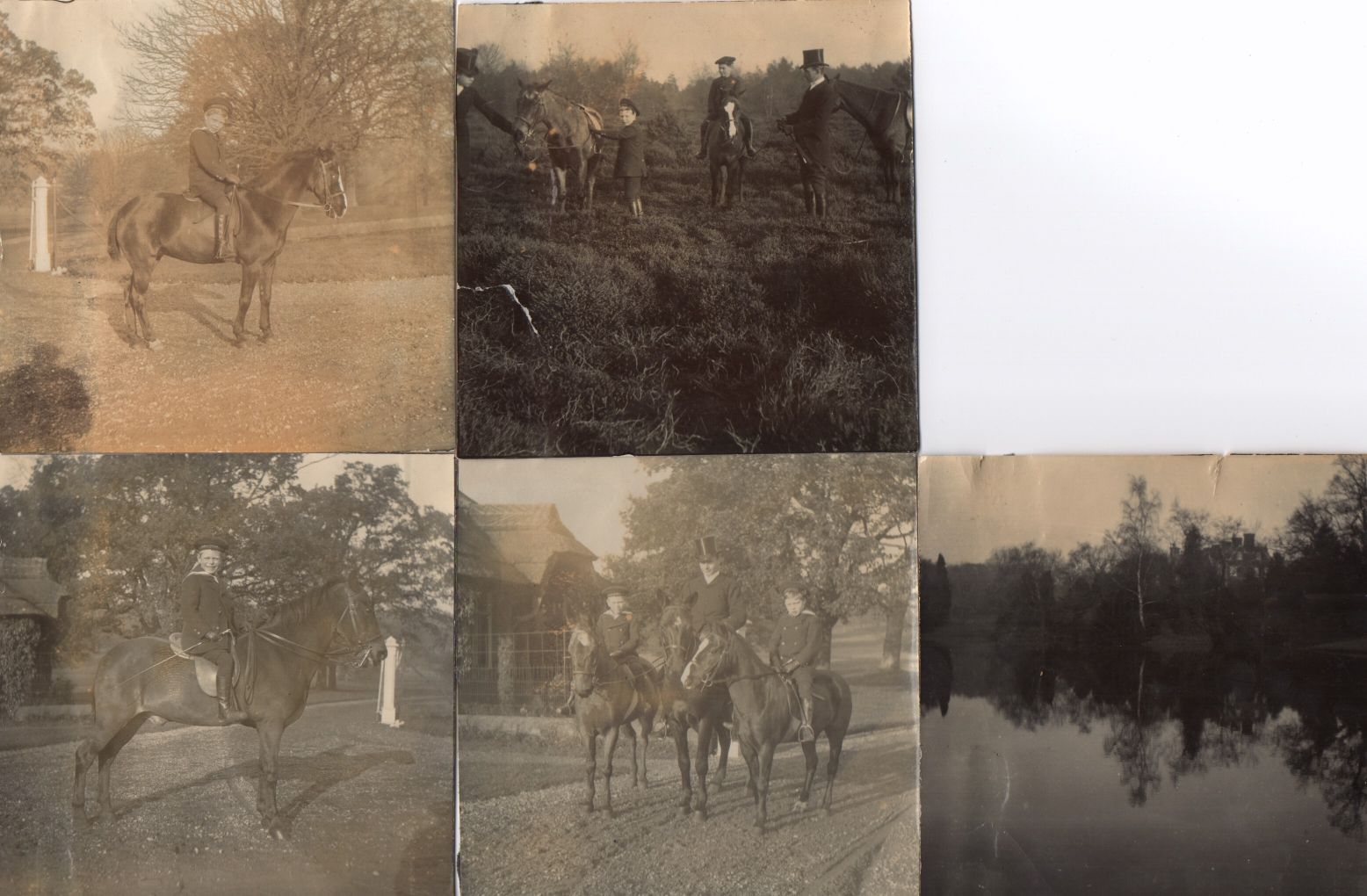 [EDWARD VIII — Group of 5 unsigned Snapshot Photographs, | Sophie Dupré Autographs