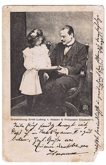 [ERNST LUDWIG — Unsigned Portrait Postcard Photograph, by Paul Winter of Darmstadt, | Sophie Dupré Autographs