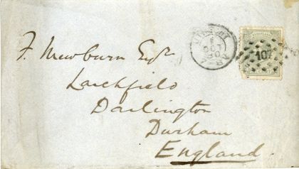 OULESS — Fascinating series of 27 Autograph Letters Signed to Frank F. Mewburn, | Sophie Dupré Autographs