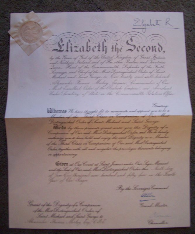FARRAR — Autograph Letter Signed to Lord Medway | Sophie Dupré Autographs
