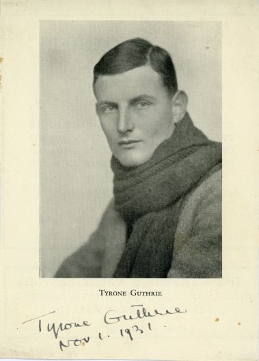 GUTHRIE — Photograph Signed and dated by him in the margin, | Sophie Dupré Autographs