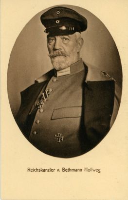 [BETHMANN HOLLWEG — Unsigned Portrait Postcard Photograph, | Sophie Dupré Autographs