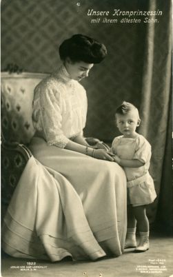 [CECILIE — Unsigned Portrait Postcard Photograph by E. Bieber of Berlin & Hamburg, | Sophie Dupré Autographs