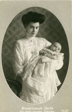 [CECILIE — Unsigned Portrait Postcard Photograph, by E. Bieber of Berlin & Hamburg, | Sophie Dupré Autographs