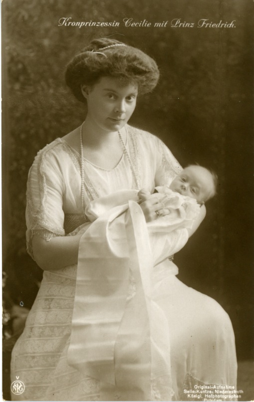 [CECILIE — Unsigned Portrait Postcard Photograph, by Selle Kuntze & Niederastroth | Sophie Dupré Autographs