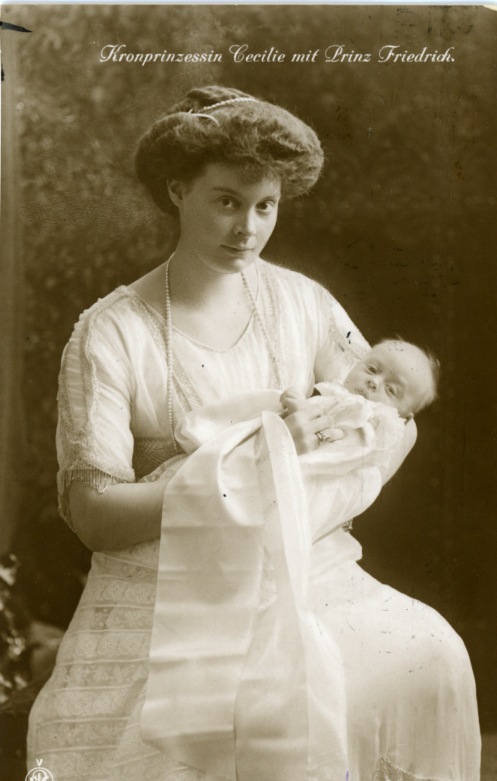 [CECILIE — Unsigned Portrait Postcard Photograph, by Ernst Sandau of Berlin, | Sophie Dupré Autographs