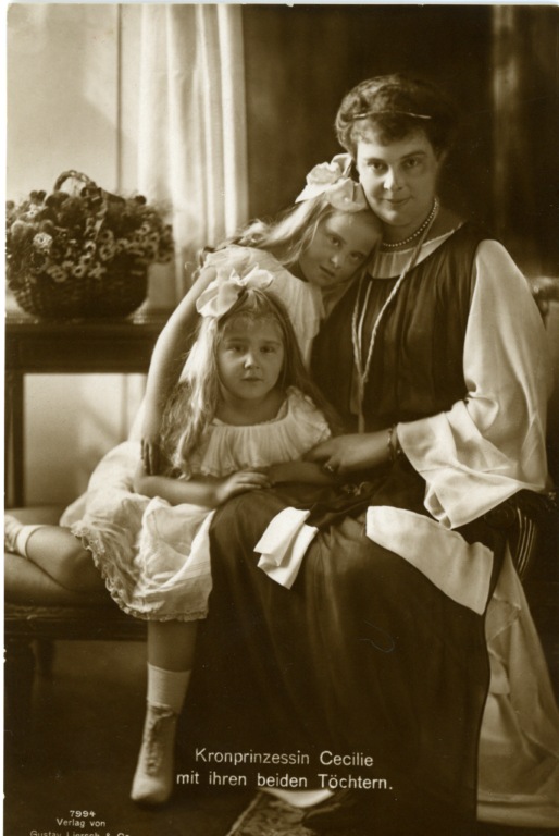 [CECILIE — Unsigned Portrait Postcard Photograph, by E. Reichelt of Breslau, | Sophie Dupré Autographs