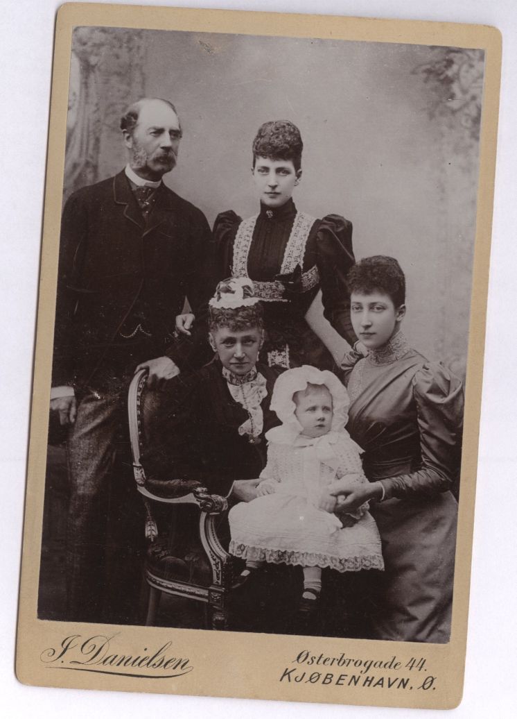 [CHRISTIAN IX — Superb unsigned Cabinet Portrait Photograph, by J. Danielsen of Copenhagen, | Sophie Dupré Autographs