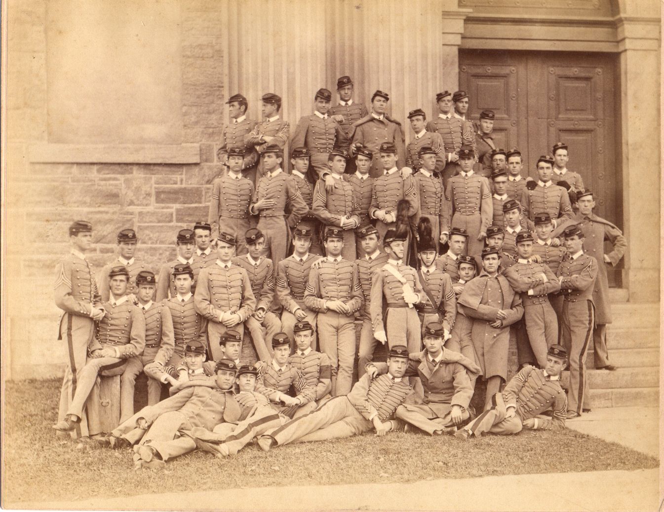 U.S. MILITARY ACADEMY, WEST POINT — Unsigned Graduation Group Portrait Photograph | Sophie Dupré Autographs