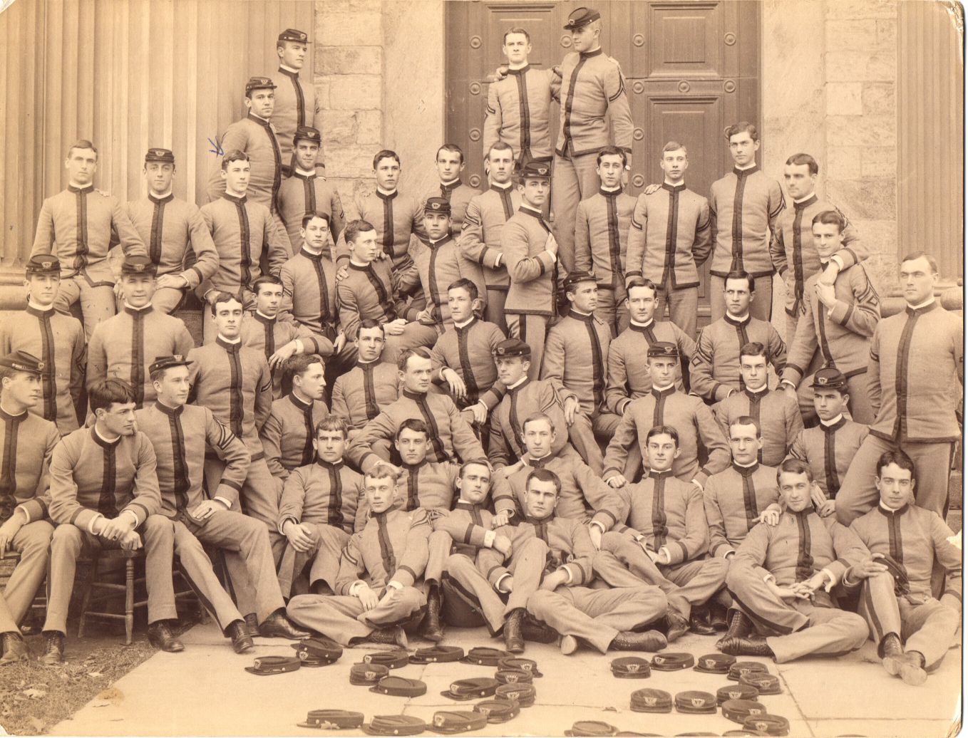 U.S. MILITARY ACADEMY, WEST POINT — Unsigned Graduation Group Portrait Photograph | Sophie Dupré Autographs