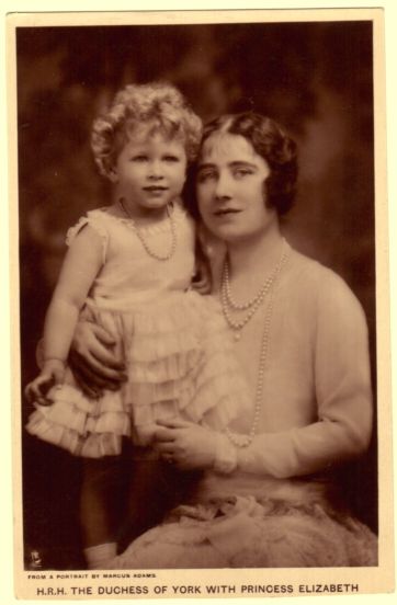 [ELIZABETH — Fine Unsigned Portrait Postcard Photograph, by Marcus Adams, | Sophie Dupré Autographs