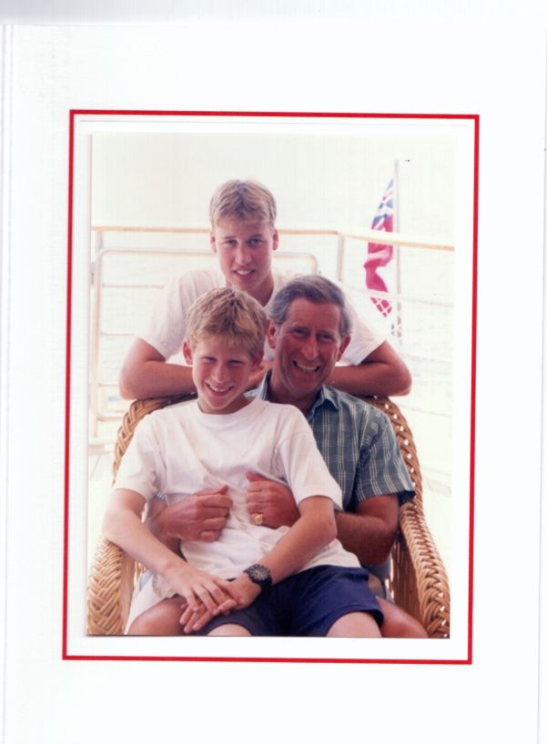 [CHARLES III — Christmas Card with AUTOPEN signature 'from Charles' | Sophie Dupré Autographs