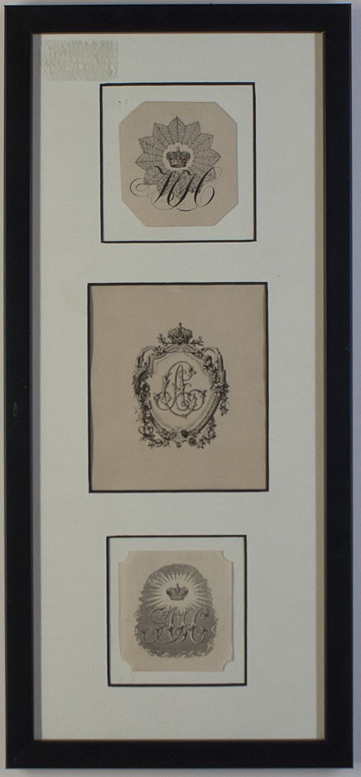 [ALEXANDER II — Fine Specimens of their Bookplates, | Sophie Dupré Autographs