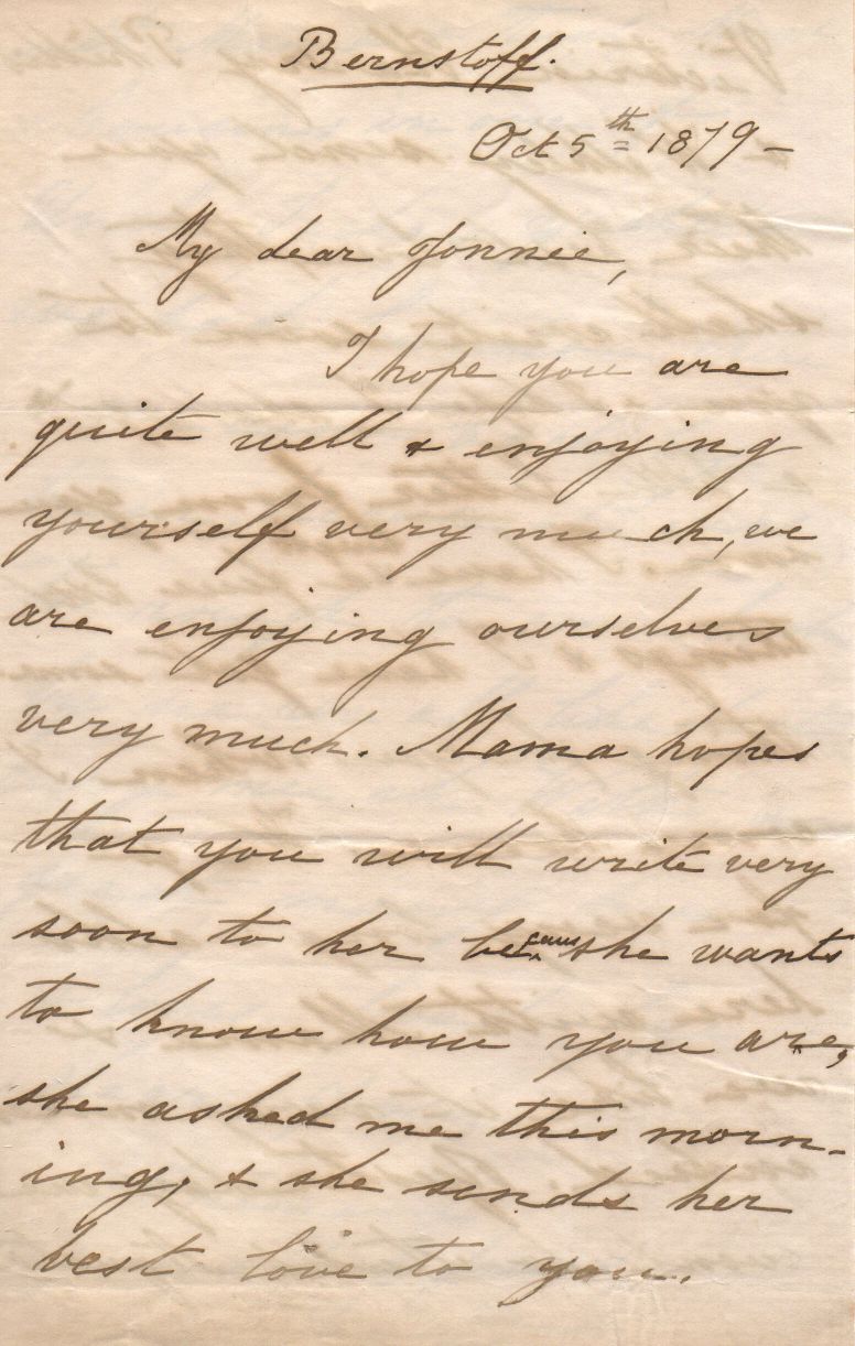LOUISE VICTORIA — Early Autograph Letter Signed to 'My dear Jonnie', | Sophie Dupré Autographs