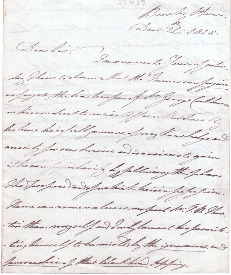 WILLIAM IV — Fascinating Autograph Letter Signed William, | Sophie Dupré Autographs