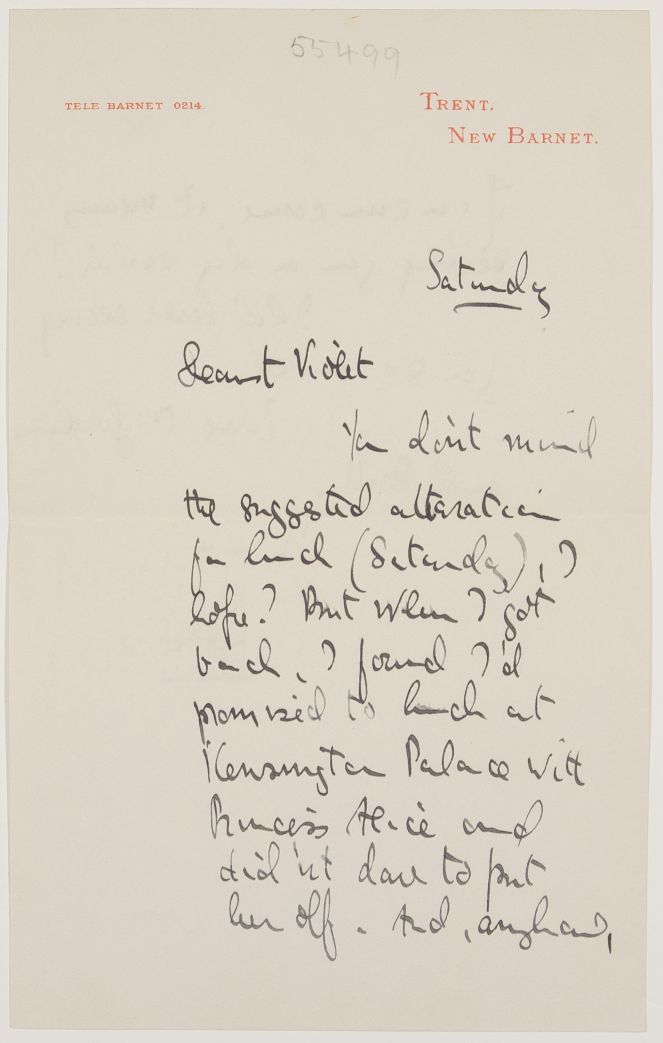 SITWELL — Autograph Letter Signed to Dearest Violet, | Sophie Dupré Autographs