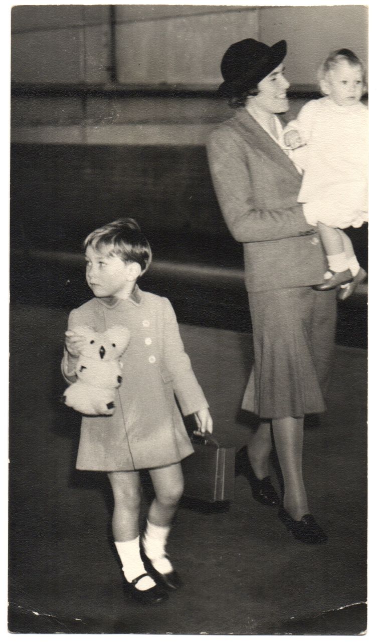 [WILLIAM — Delightful Press Photo, showing him walking along a railway platform, | Sophie Dupré Autographs