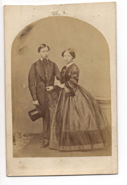 [EDWARD VII — Unsigned Carte-de-visite Portrait Photograph | Sophie Dupré Autographs