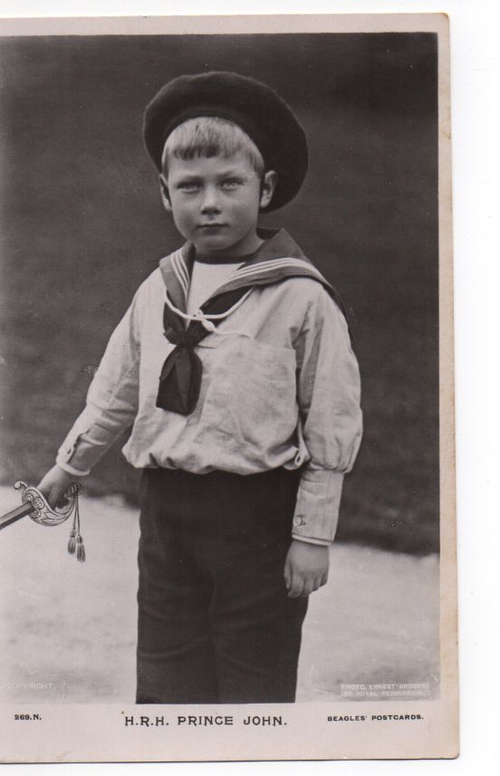 [JOHN — Fine Unsigned Portrait Postcard Photograph, by Ernest Brooks, | Sophie Dupré Autographs