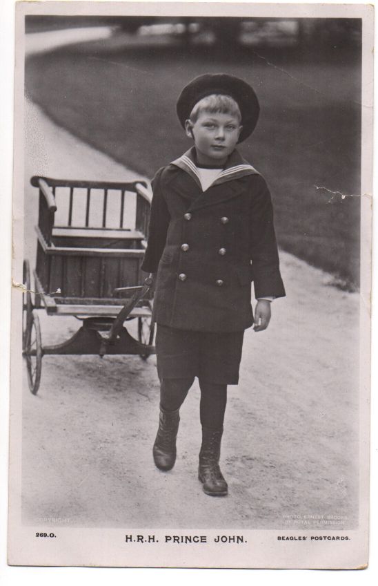 [JOHN — Fine Unsigned Portrait Postcard Photograph, by Ernest Brooks, | Sophie Dupré Autographs
